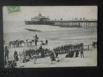postkaart Blankenberge Pier, Verzamelen, Postkaarten | België, Verzenden, Voor 1920, Gelopen, West-Vlaanderen