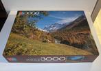 Puzzel Lötschental Zwitserland 3000 stukken, Ophalen of Verzenden, Meer dan 1500 stukjes, Zo goed als nieuw, Legpuzzel
