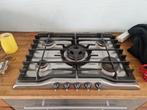 Inbouw gasfornuis 5 pit, Ophalen, Gebruikt, Minder dan 85 cm, 60 cm of meer