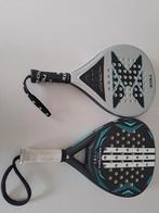 2 Padelrackets nieuwstaat, Enlèvement, Comme neuf, Raquette de padel