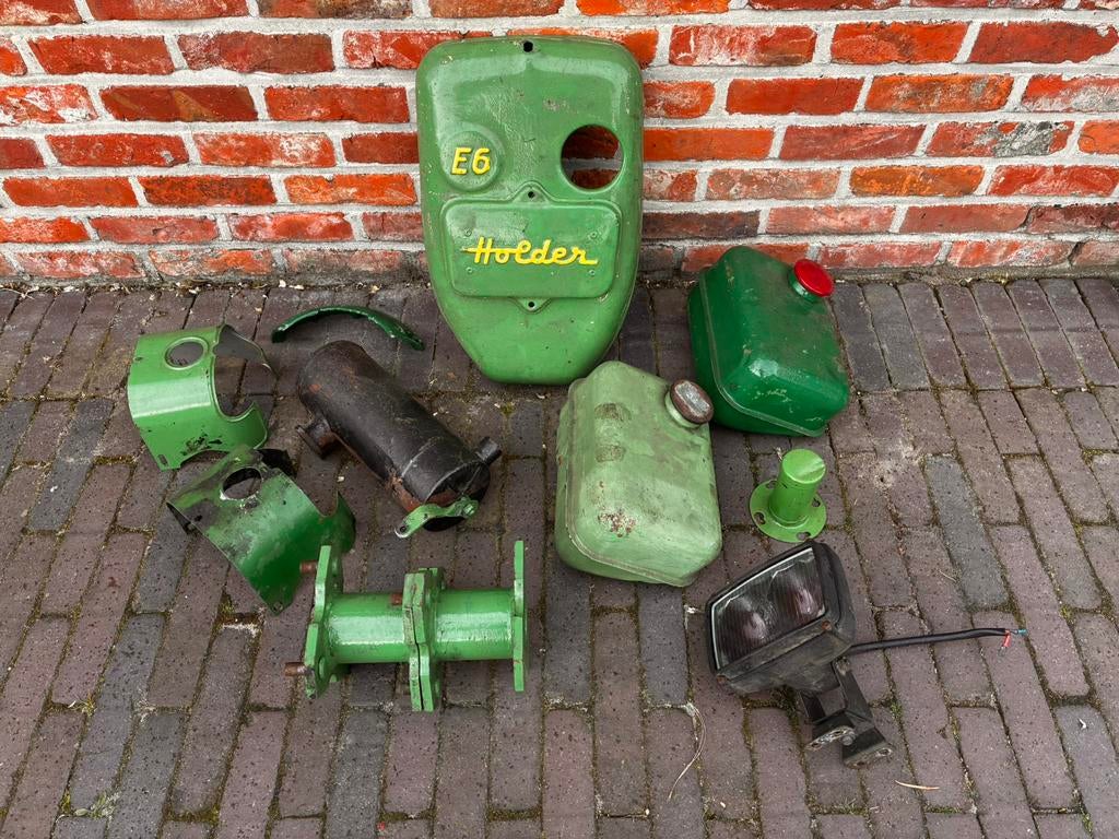 Holder onderdelen, Zakelijke goederen, Ophalen