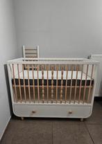 Lit bébé réglable 60x120 avec tiroir, Enfants & Bébés, Berceaux & Lits, Enlèvement, Comme neuf, Lit