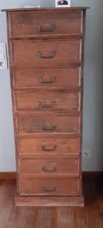 oud houten ladekast, Antiek en Kunst, Ophalen