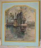 A van Rompaey junior - Schilderij Olie op paneel, Antiquités & Art, Enlèvement ou Envoi