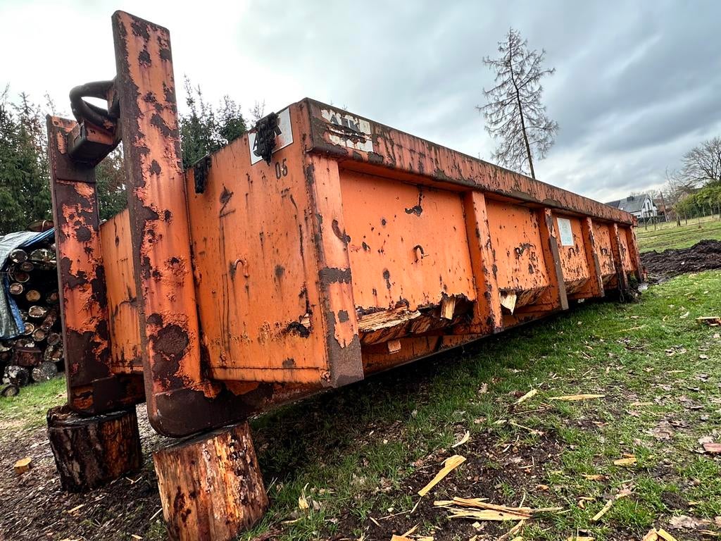 Container voor haakarm., Ophalen