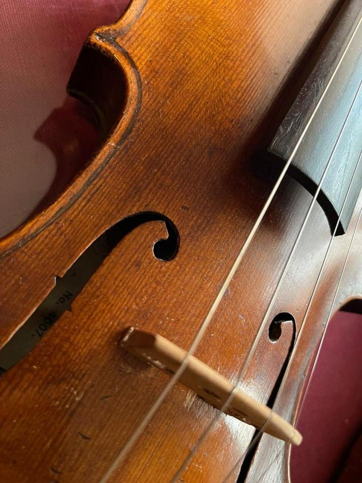 Mooie viool uit het begin van de 20e eeuw., Muziek en Instrumenten, Strijkinstrumenten | Violen en Altviolen, Gebruikt, Viool