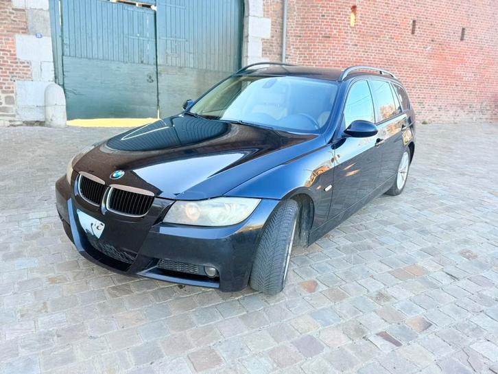 Bmw 318 Break, Auto's, BMW, Bedrijf, 3 Reeks, Bluetooth, Diesel, Euro 4, Break, 5 deurs, Handgeschakeld, Zwart, Beige, Ophalen