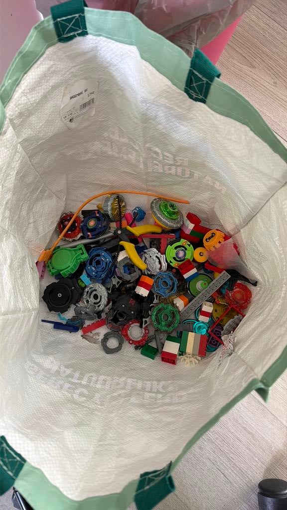 Beyblades, Ophalen, Gebruikt
