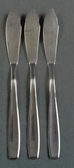 SOLA DURBAN set 3 vismessen 20cm visbestek, Huis en Inrichting, Keuken | Bestek, Verzenden, Zo goed als nieuw, Inox of Chroom