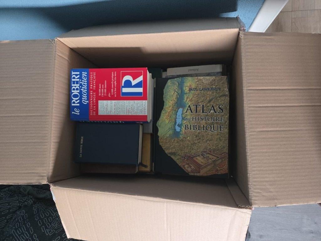 Lot de 50 livres — religion, histoire, science, Enlèvement, Utilisé, Divers auteurs