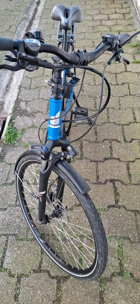 Elektrische fiets merk Victoria, weinig km maat 53, Fietsen en Brommers, Elektrische fietsen, Zo goed als nieuw, Overige merken