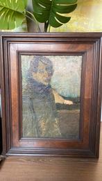 Schilderij man, Ophalen