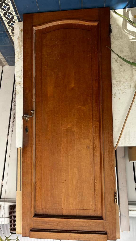 Porte en bois, Bricolage & Construction, Porte intérieure, Enlèvement, Bois, 200 à 215 cm
