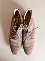 Tod’s suede bottines – maat 38 – taupe, Kleding | Dames, Schoenen, Ophalen of Verzenden