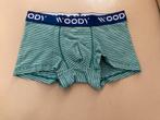Groen gestreept onderbroekje, Woody, 152, 12 jaar, Enfants & Bébés, Vêtements enfant | Taille 152, Garçon, Enlèvement ou Envoi