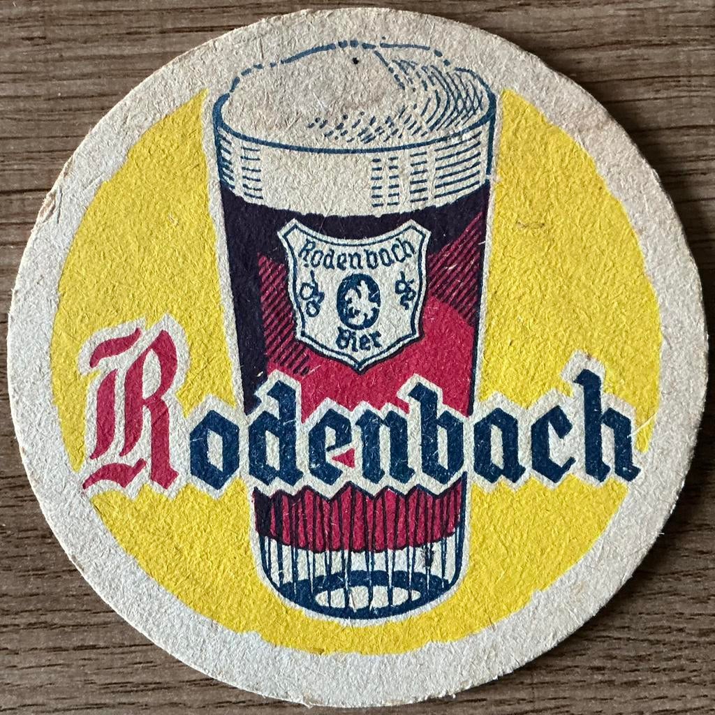 Rodenbach/tapis à bière, Enlèvement ou Envoi, Comme neuf, Sous-bock, Autres marques