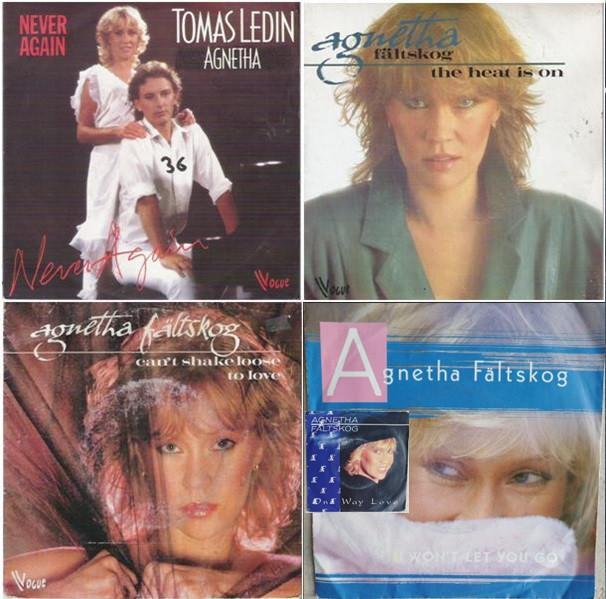 AGNETHA FÄLTSKOG - PAKKET!, CD & DVD, Vinyles Singles, Comme neuf, Single, Pop, 7 pouces, Enlèvement ou Envoi
