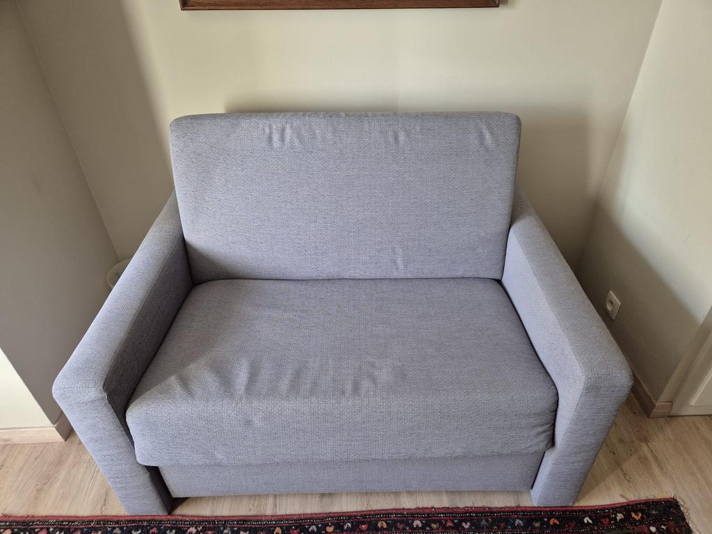 Bed zetel, Ophalen, 100 cm, Eenpersoons, Zo goed als nieuw