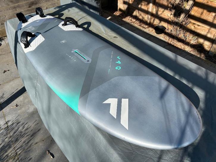 Windsurf board Fanatic JAG 108 liter, Watersport en Boten, Windsurfen, Gebruikt, Plank, Minder dan 250 cm, Met vin(nen), Ophalen