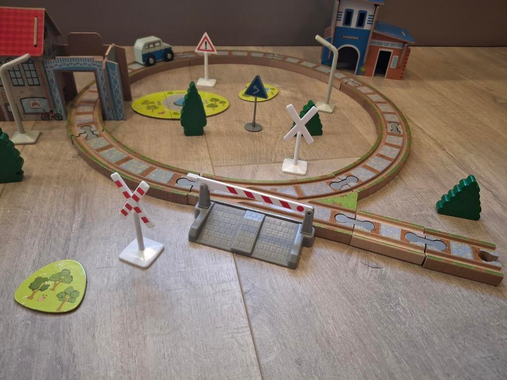 Houten trein politie, Ophalen of Verzenden