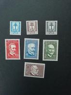 postzegels belgie, Ophalen of Verzenden, Postfris, Spoor van plakker