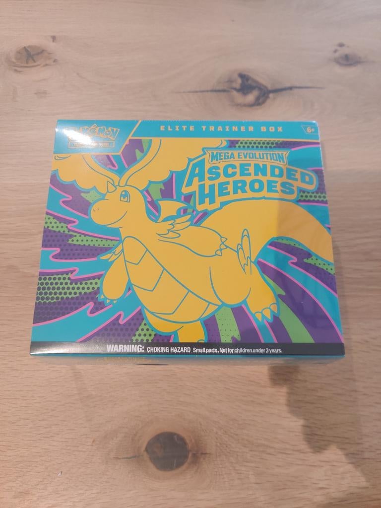 Ascended Heroes ETB, Ophalen