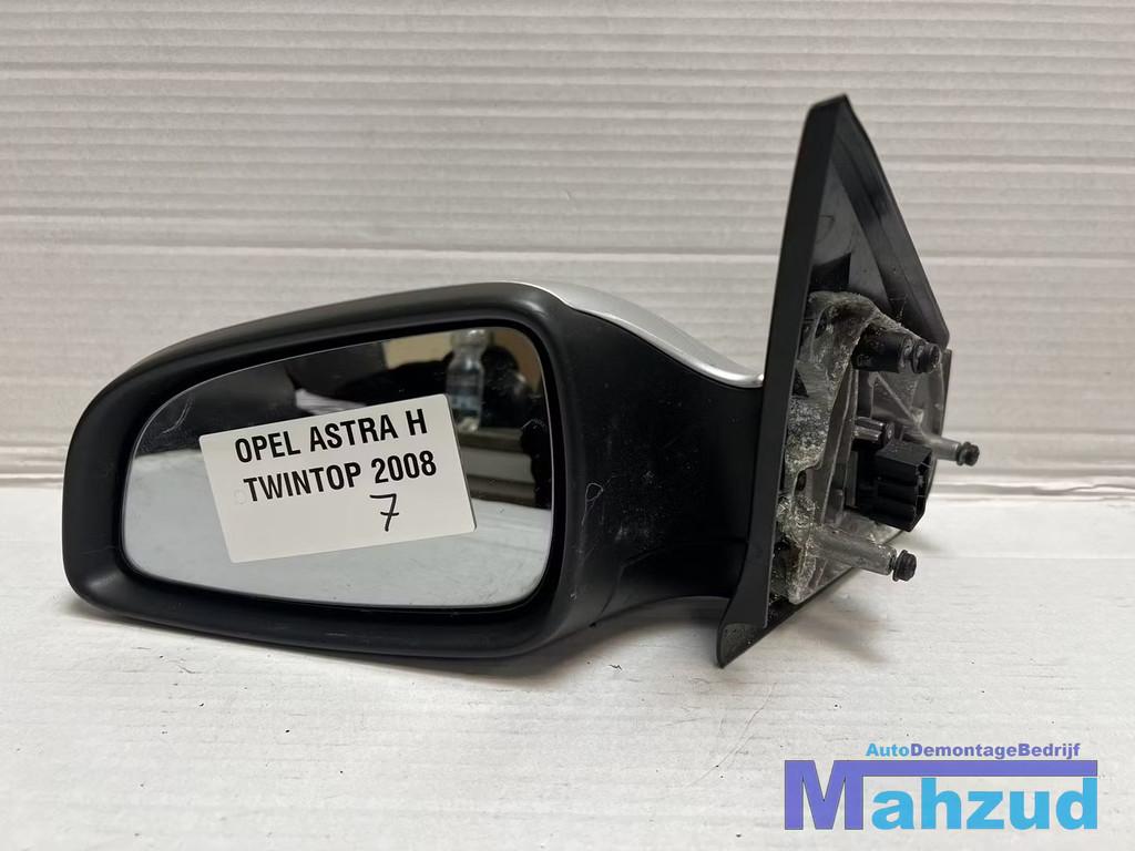 OPEL ASTRA H Twintop zilver Links spiegel 2004-2010, Gebruikt, Opel Automobile GmbH, Kontakt@opel-infoservice.de, Opel
