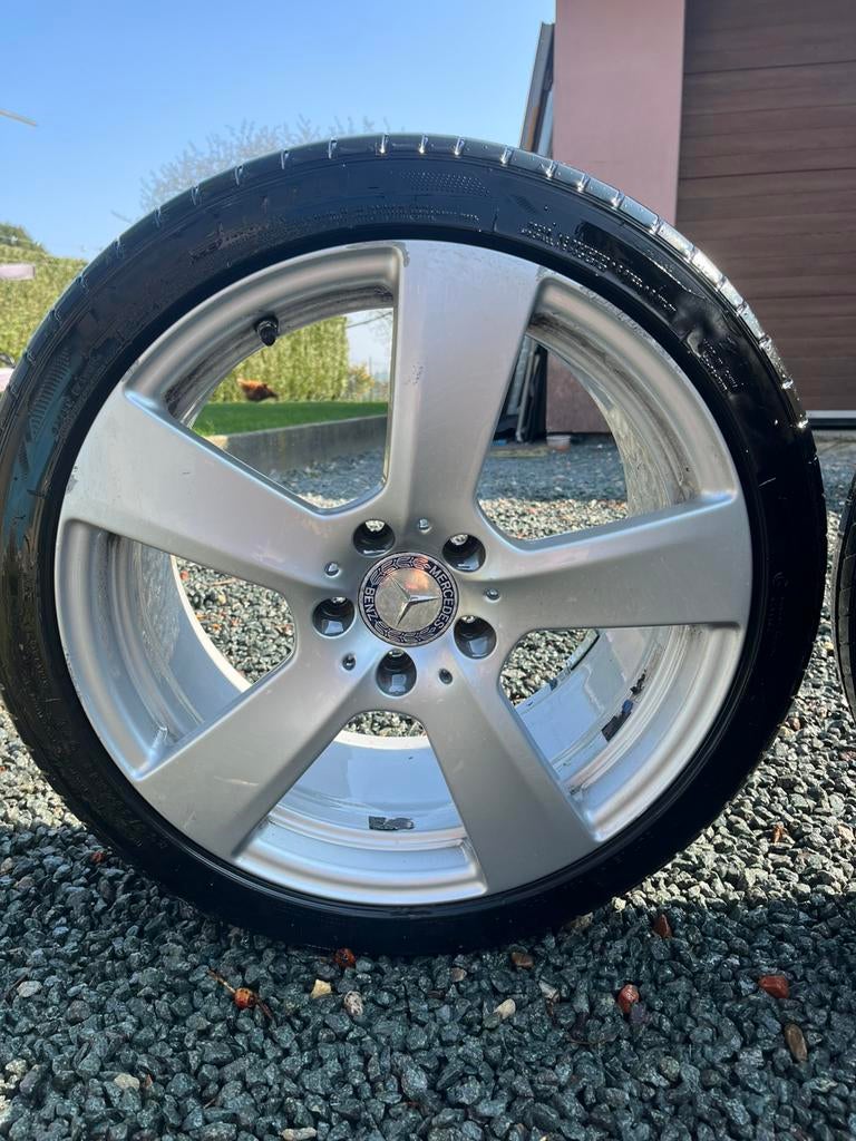 Jantes mercedes e class, Enlèvement, Jante(s)