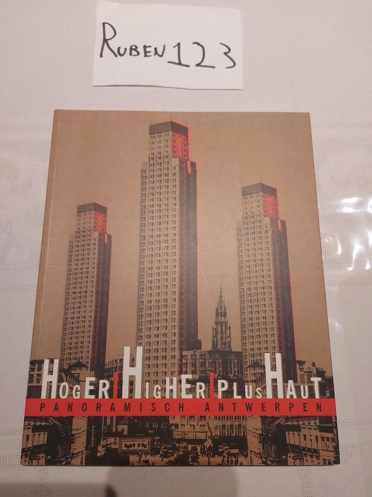 Hoger / higher / plus haut panoramisch Antwerpen, Boeken, Geschiedenis | Stad en Regio, Ophalen of Verzenden