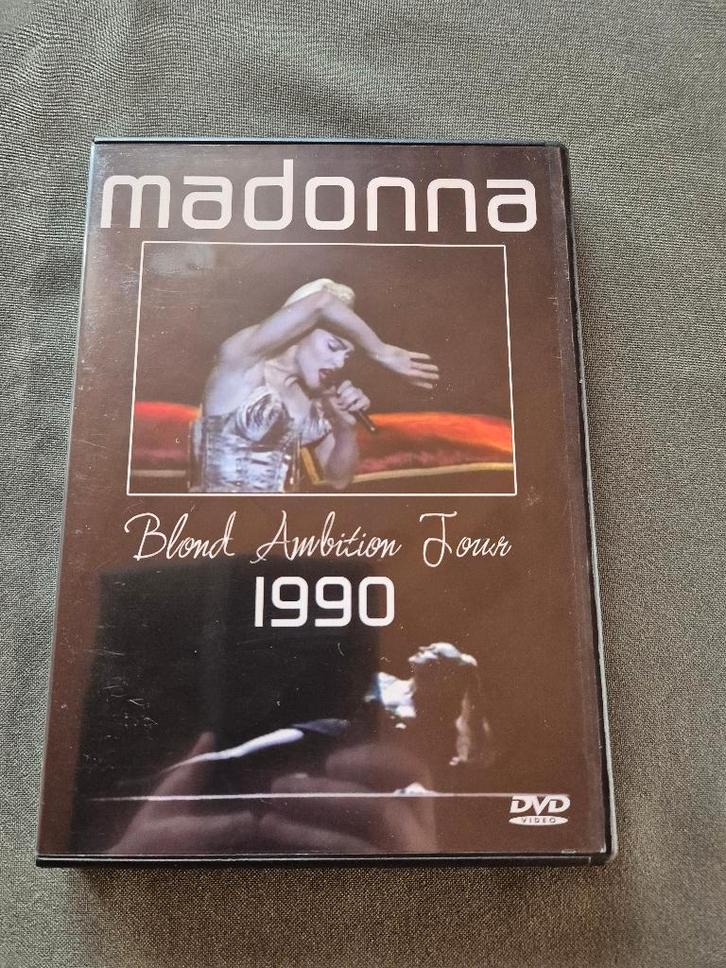 DVD - MADONNA - BLOND AMBITION TOUR 1990 (HOUSTON), Cd's en Dvd's, Dvd's | Muziek en Concerten, Zo goed als nieuw, Muziek en Concerten