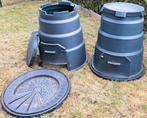 Composteervat, 2 x 280 liter, goede staat, vloerplaat Ø80cm, Ophalen, Compostbak