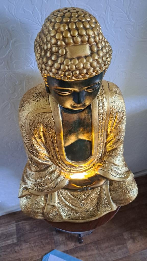 Statue de Bouddha avec lumières, Enlèvement