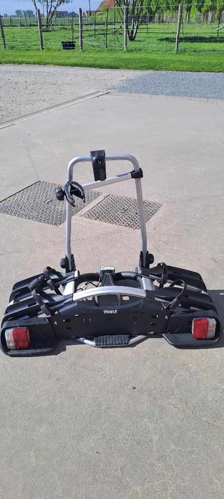 fietsendrager, Ophalen, Elektrische fiets, Zo goed als nieuw, 2 fietsen