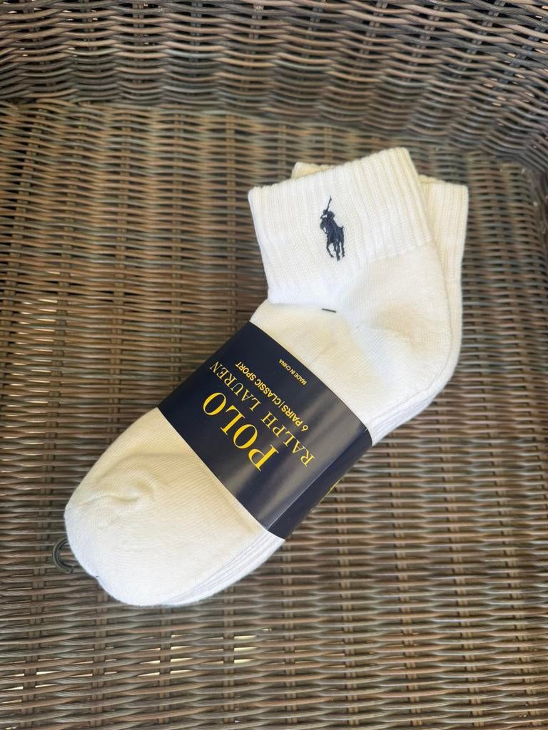 Ralph Lauren Sokken, Vêtements | Hommes, Chaussettes & Bas, Enlèvement ou Envoi, Comme neuf, Blanc