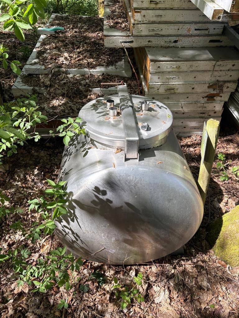 Citerne inox 300l alimentaire, Jardin & Terrasse, Pièces d'eau & Fontaines, Enlèvement, Comme neuf, Inox