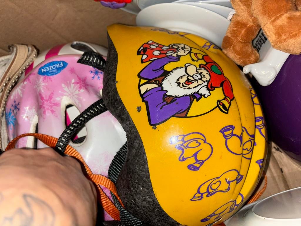 Kinder fiets helmen, Ophalen, Gebruikt, Extra small of kleiner