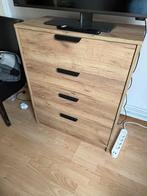 Jenslev Commode (Jysk) - 4 lades, Ophalen, Gebruikt, 50 tot 100 cm, 3 of 4 laden