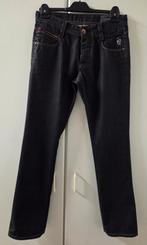 Donkergrijze jeansbroek straight fit van Jack&Jones, 32-34, Ophalen of Verzenden, Zo goed als nieuw