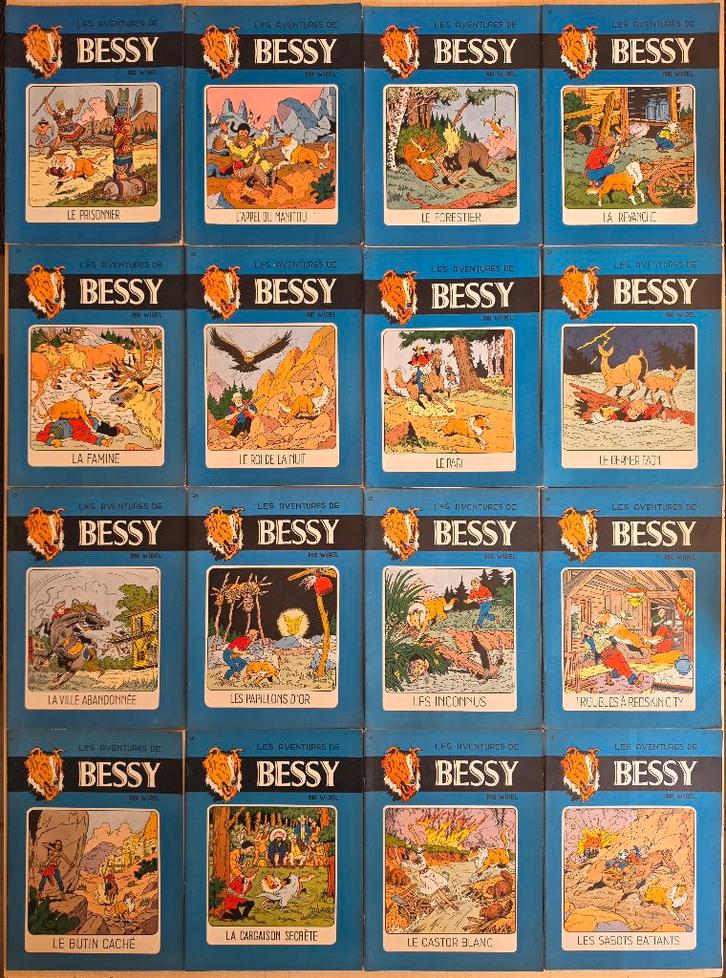 Lot 16 X BESSY ( Edition Originale / Eerste Druk ) 11-30, Boeken, Stripverhalen, Gelezen, Meerdere stripboeken, Ophalen of Verzenden