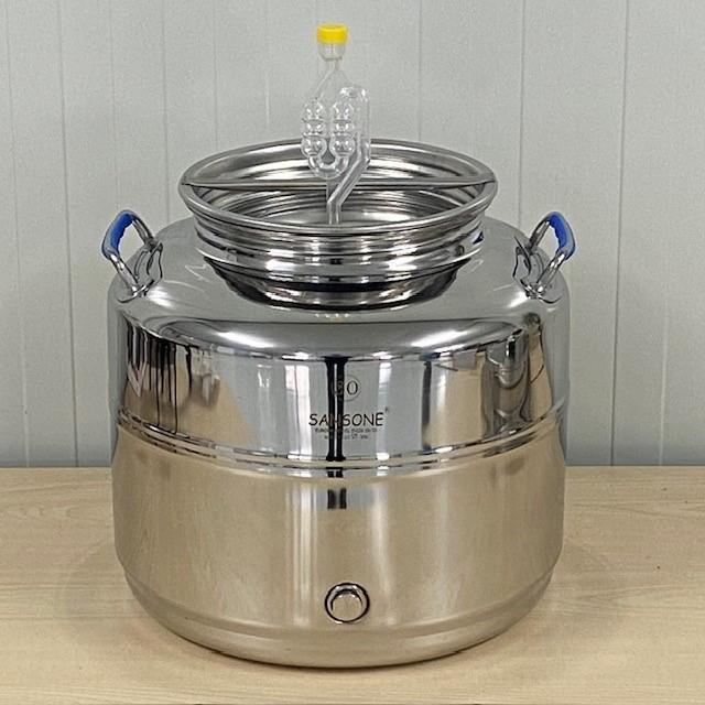 Brouwvaten,  roestvrijstaal van 10 t/m 100 liter Sansone, Hobby & Loisirs créatifs, Hobby & Loisirs Autre, Neuf, Enlèvement ou Envoi