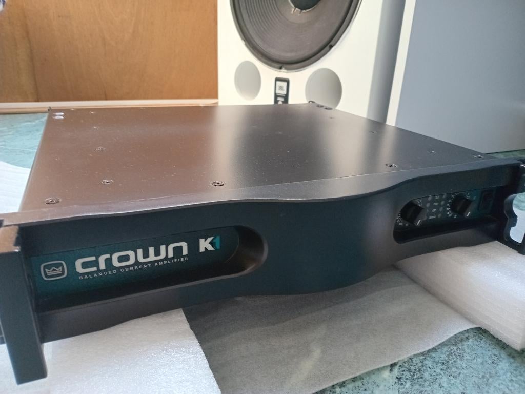Crown K1 versterker, Ophalen of Verzenden, Gebruikt, Minder dan 500 watt, P.A.