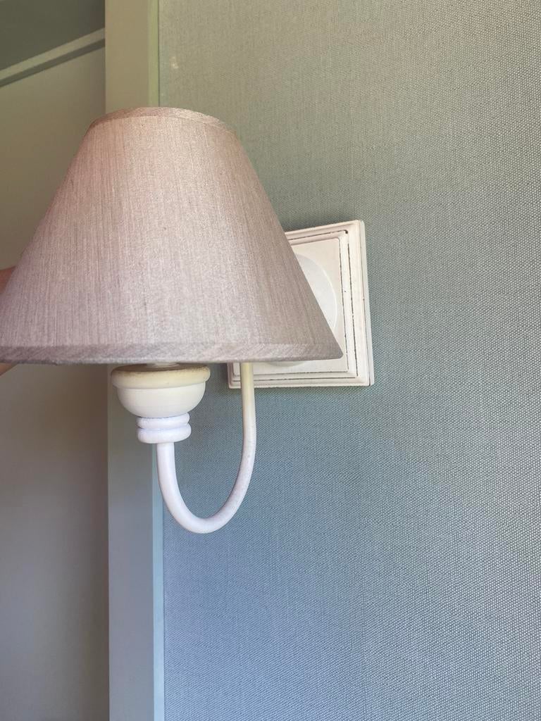 Mooi wandlampje brocante, Ophalen, Zo goed als nieuw, Kunststof