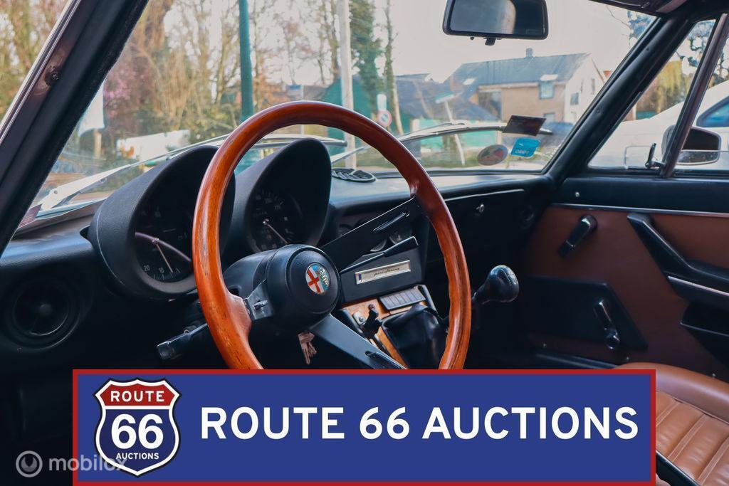 Alfa Romeo Spider 1.6 Aerodinamica | 1983 | Route 66 Auction, Zwart, Bedrijf, Handgeschakeld, Overige carrosserie