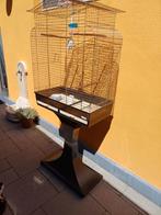 Vogelkooi op staander gebruikt, Ophalen, Vogelkooi