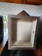 Vitrine kast met spiegeltjes en verlichting, Ophalen