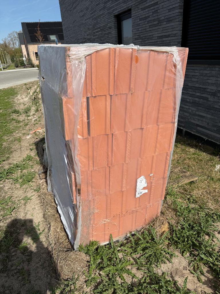 Bouwsteen, betonblokken, cement en tegellijm, Enlèvement