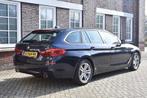 BMW 520 520d High Executive Edition/Comfortstoelen/leer Wij, Auto's, Automaat, Parkeersensor, Blauw, Bedrijf
