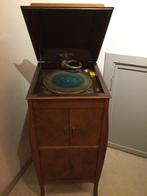 Meubelgrammofoon uit de jaren 1900, Ophalen