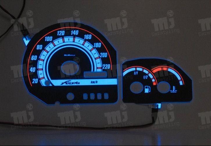 Ford Fiesta MK3 - Indiglo Tellerplaten, Auto diversen, Tuning en Styling, Ophalen of Verzenden