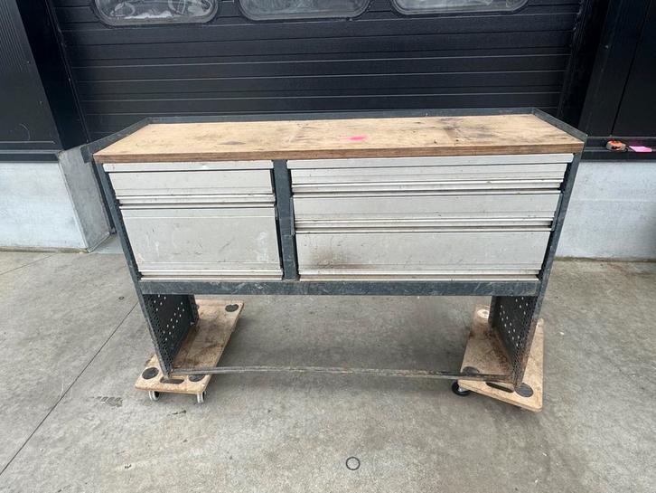 Inrichtrek voor bestelwagen werkbank, Auto diversen, Auto-accessoires, Gebruikt, Ophalen